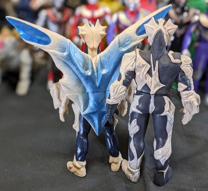 ウルトラマンティガ＆登場怪獣・宇宙人（バンダイ）ソフビフィギュア22体セット＋１