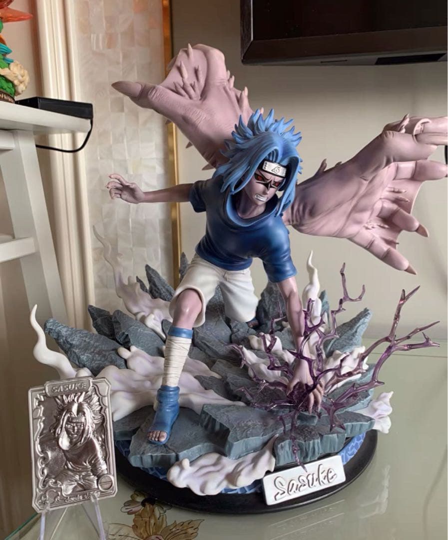 NARUTO ナルト うちはサスケ 1/6 ガレージキット ガレキ スタチュー⑦