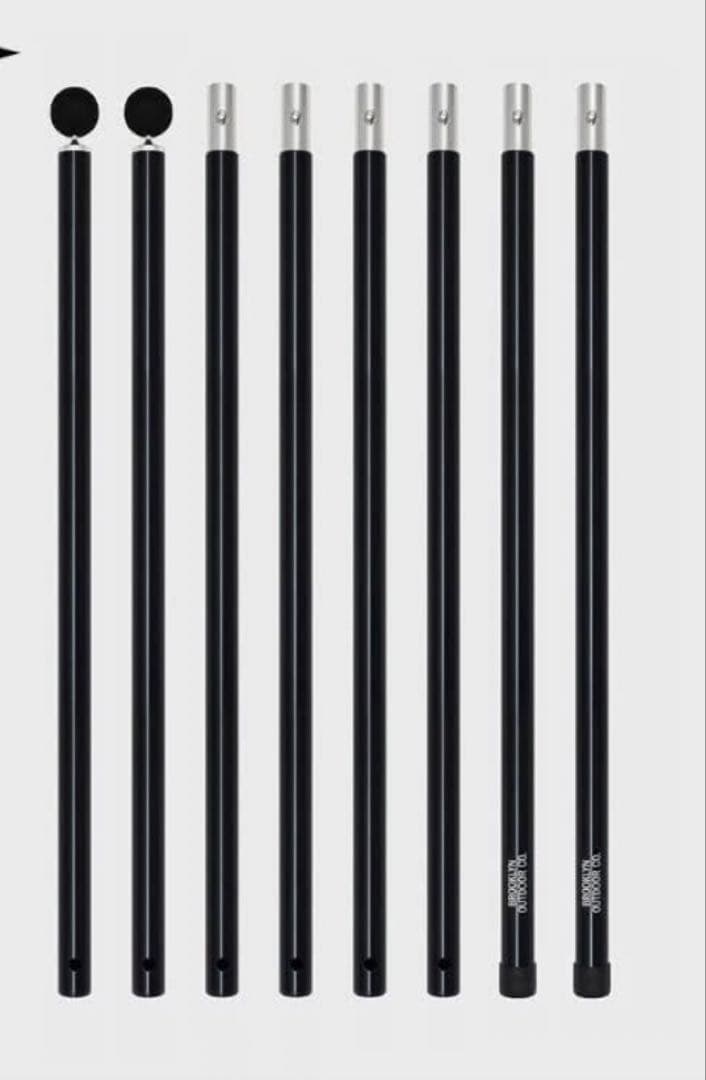 ブルックリンアウトドアカンパニー（BOC）タープポール 2本セット