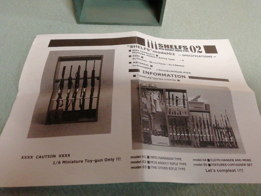 SD&COMPANY製　1/6　ワードローブ＆ラック　ミニチュア