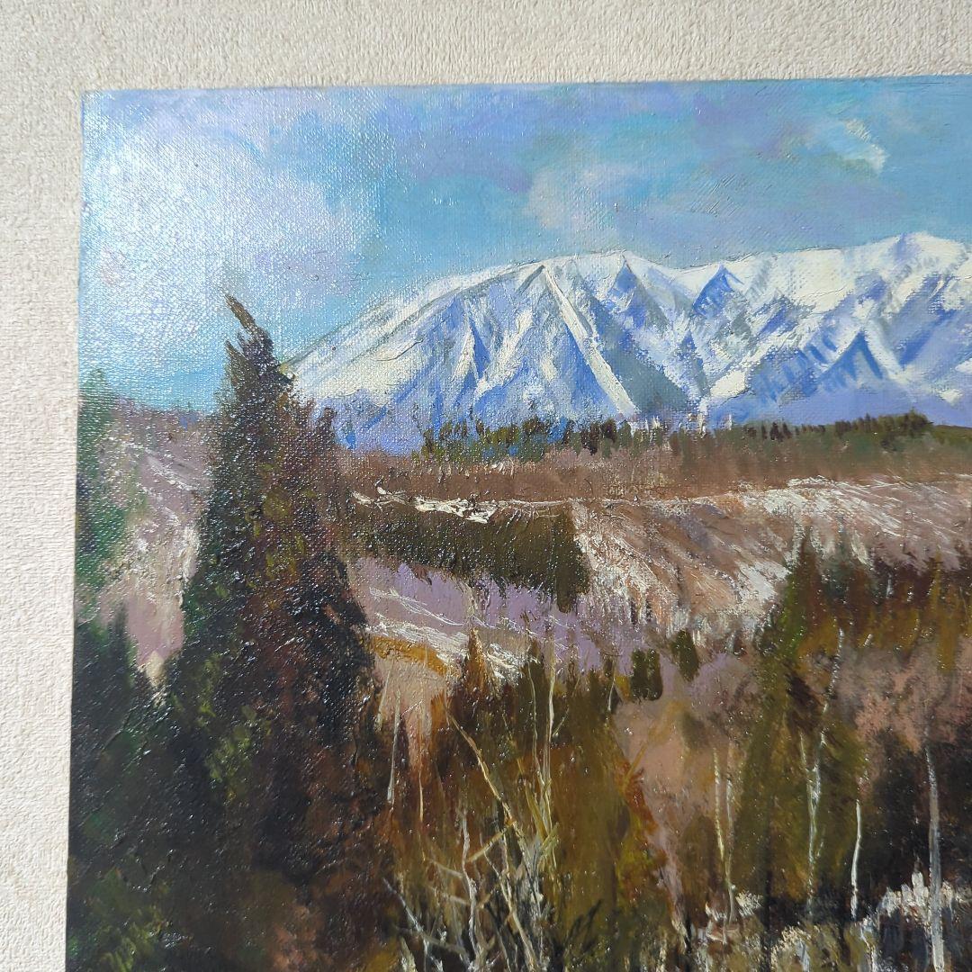 F6号油彩画（額縁なし)No.56