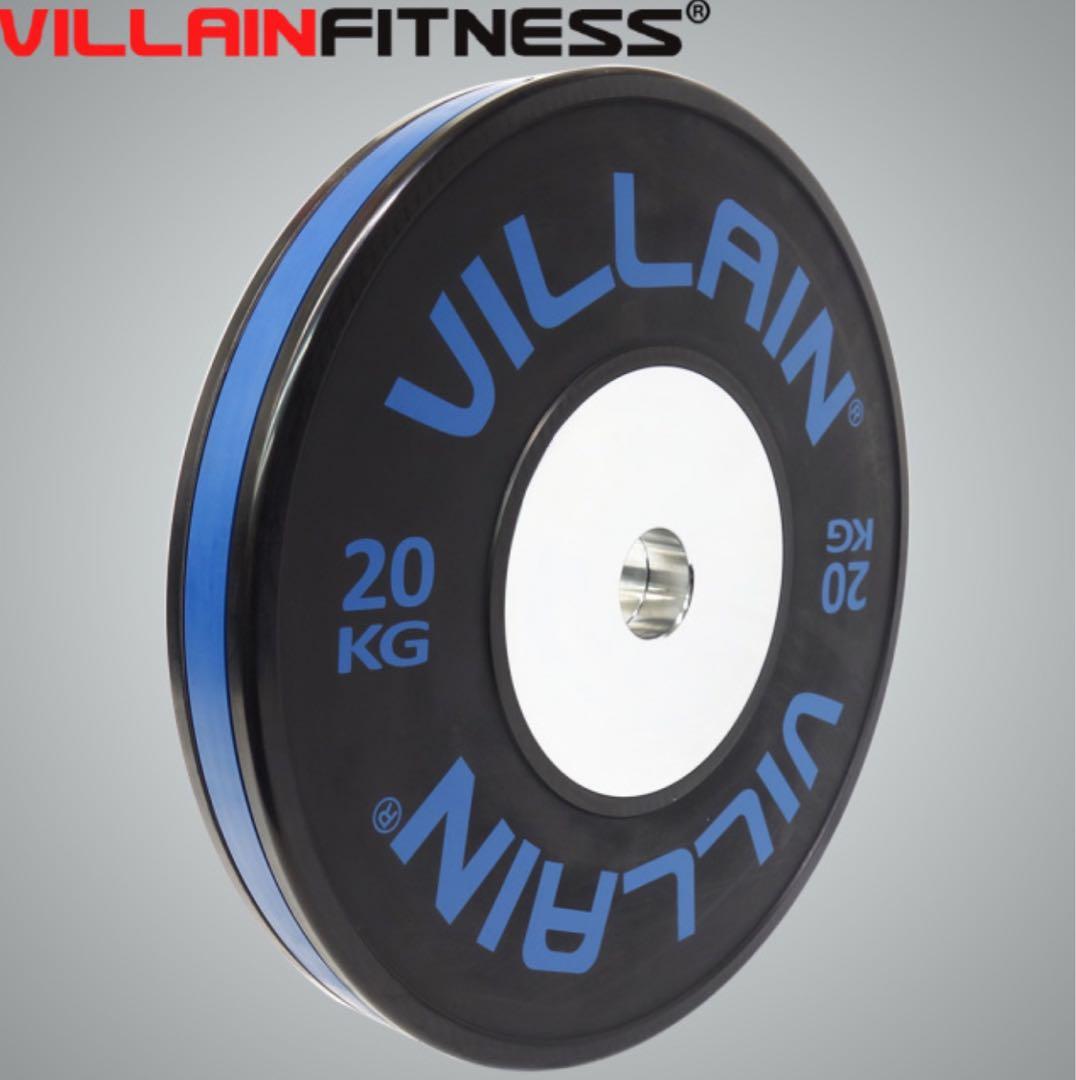 1枚　VILLAIN 20 KG バンパープレート ①ヴィラン