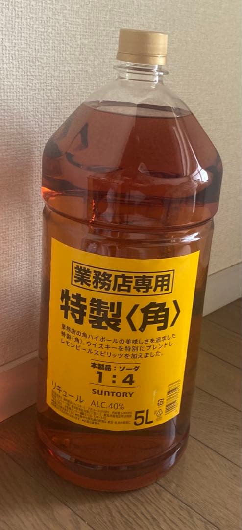サントリー特製角ウイスキー 5L 業務店専用