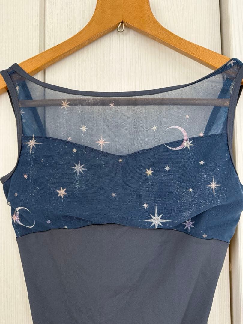 チャコット レオタード ネイビー Lサイズ