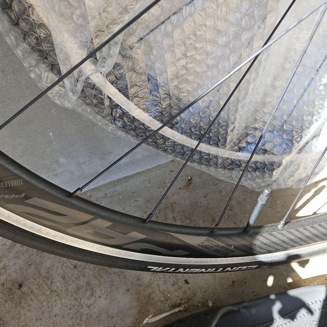 GIANTプロペル部品取り前後ホイール、タイヤ、スプロケット、セット リム