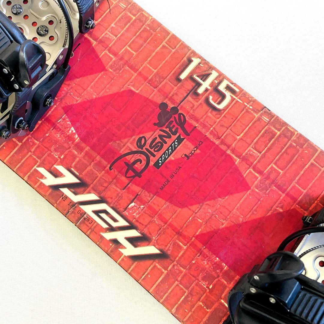 Hart ディズニー グーフィー スノーボード 145cm バインディング付き