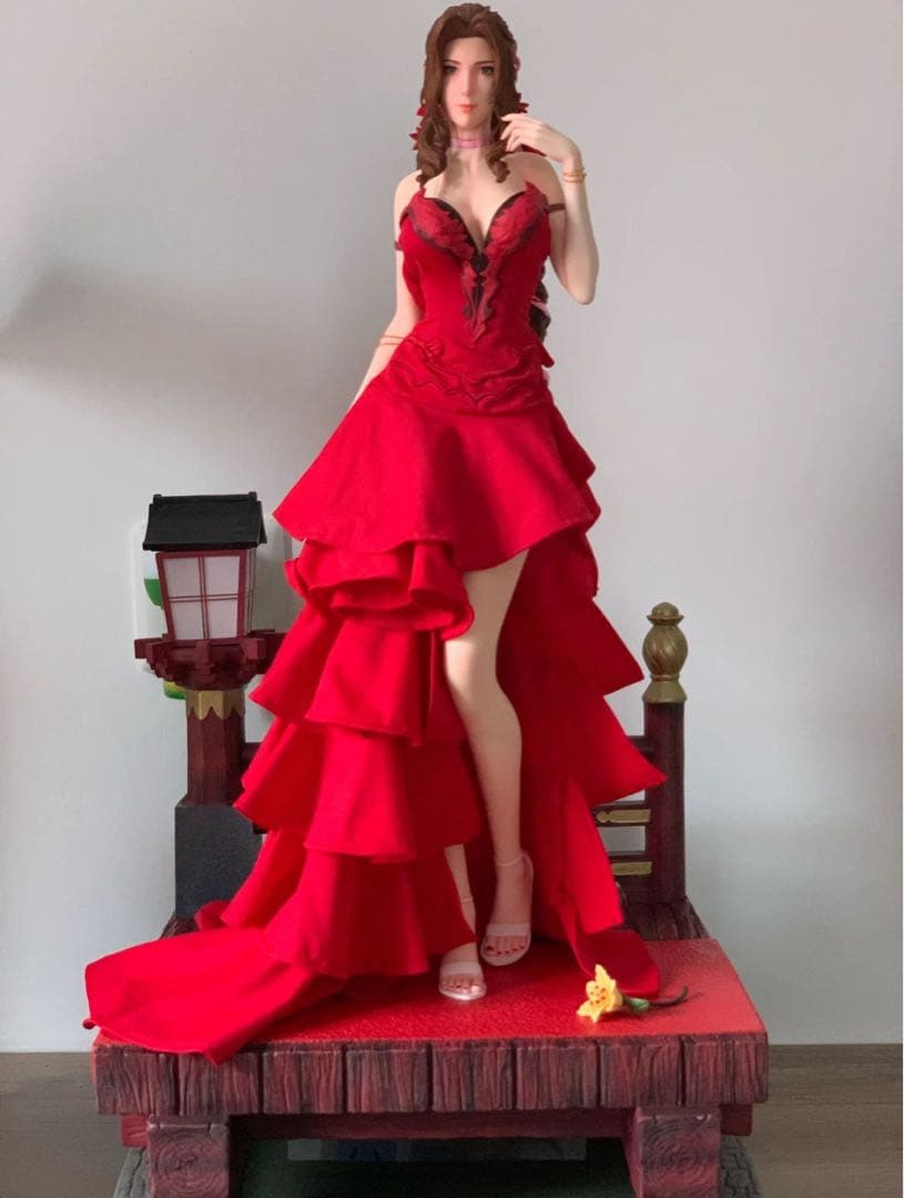 ファイナルファンタジー エアリス・ゲインズブール ガレージキット ③