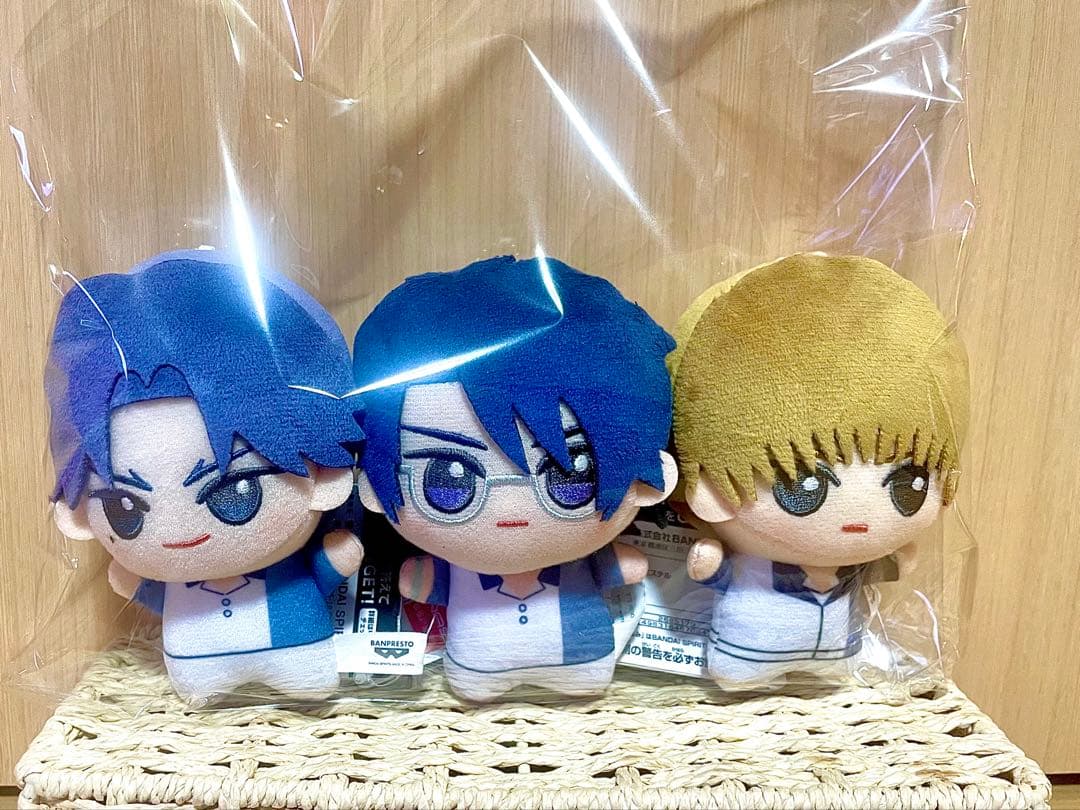 ☆美品☆テニプリ　新テニスの王子様　ちびぐるみ　氷帝セット　跡部景吾　忍足侑士