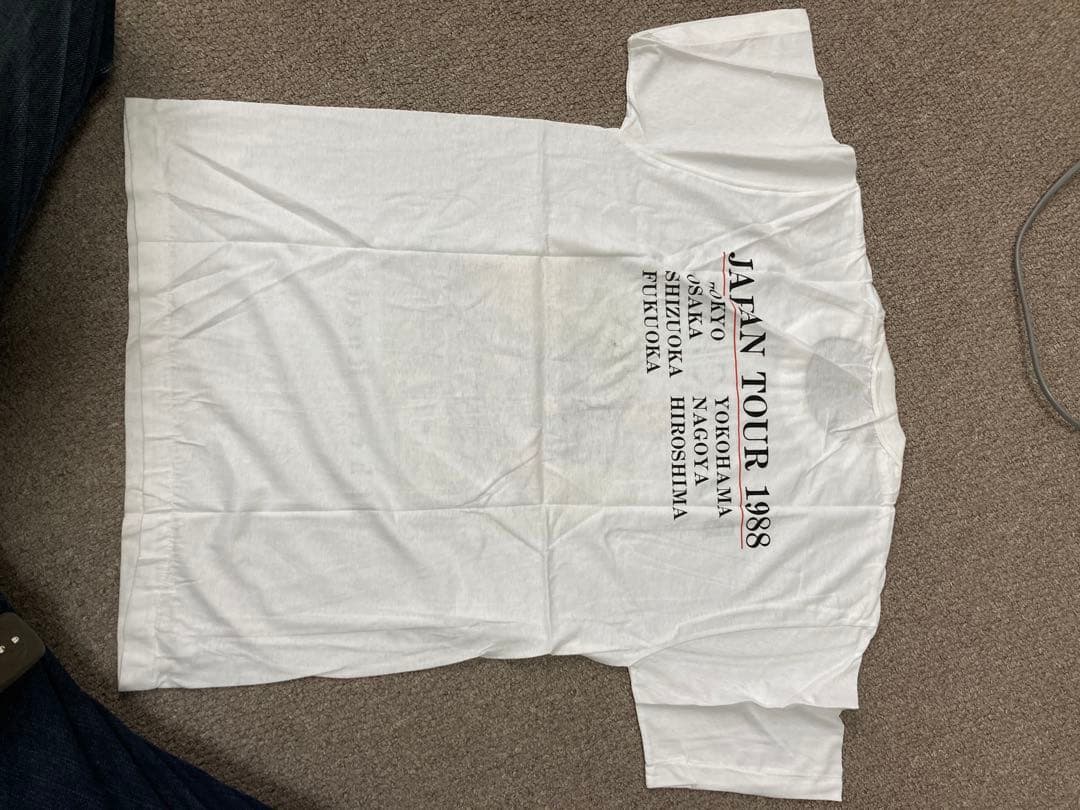 ボズスキャッグス　ライブTシャツ　ビンテージシャツ88年