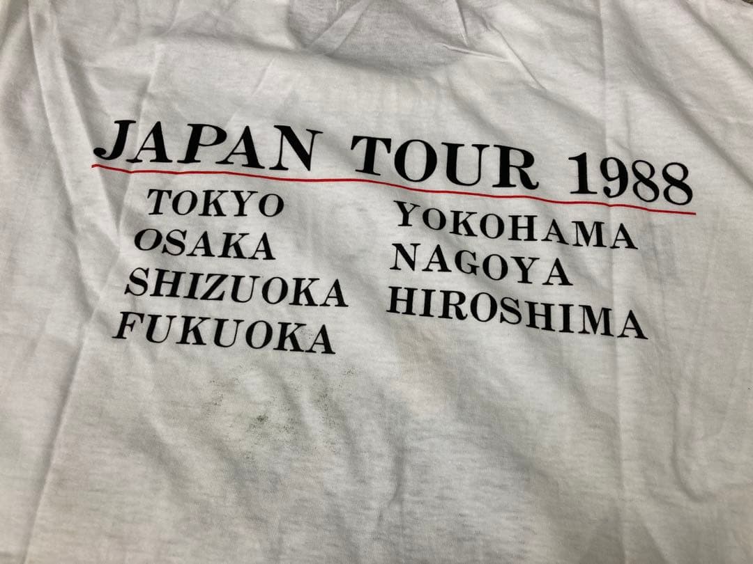 ボズスキャッグス　ライブTシャツ　ビンテージシャツ88年
