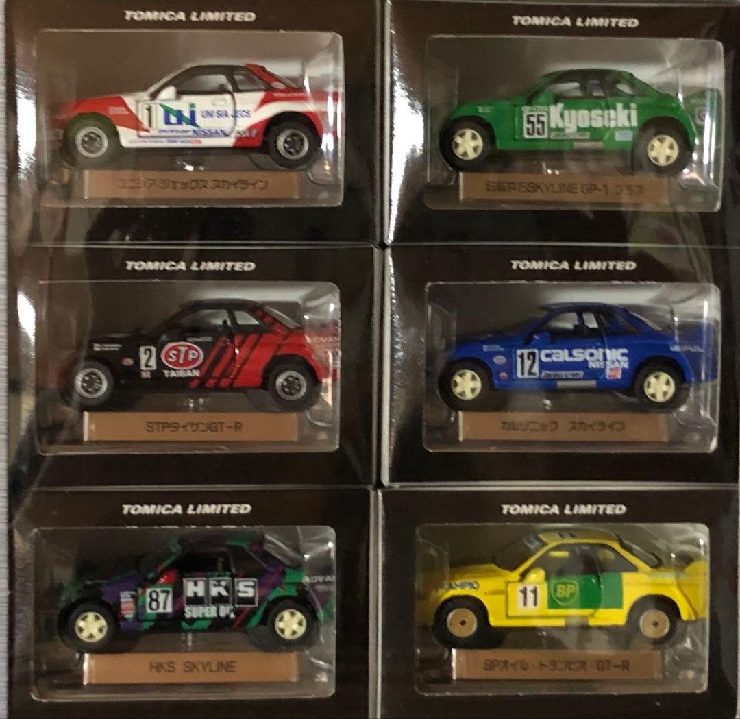 絶版 伝説 日産 R32 GT-R グループA トミカリミテッド 6台セット