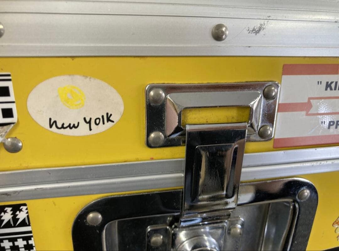 レコードケース　LPレコード　ハードケース　ジュラルミンケース　ステッカー