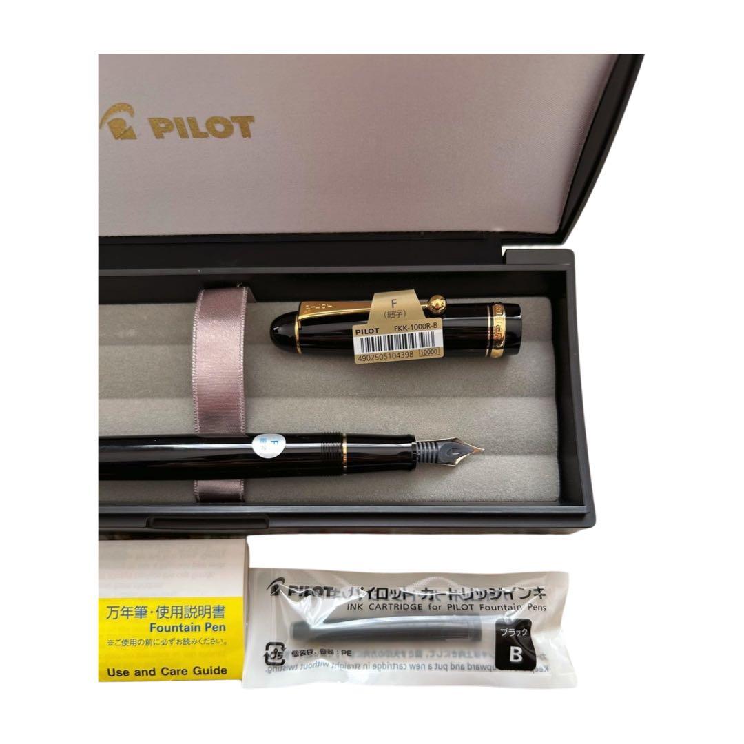 【未使用・箱付】PILOT CUSTOM 74 14K F 細字 万年筆