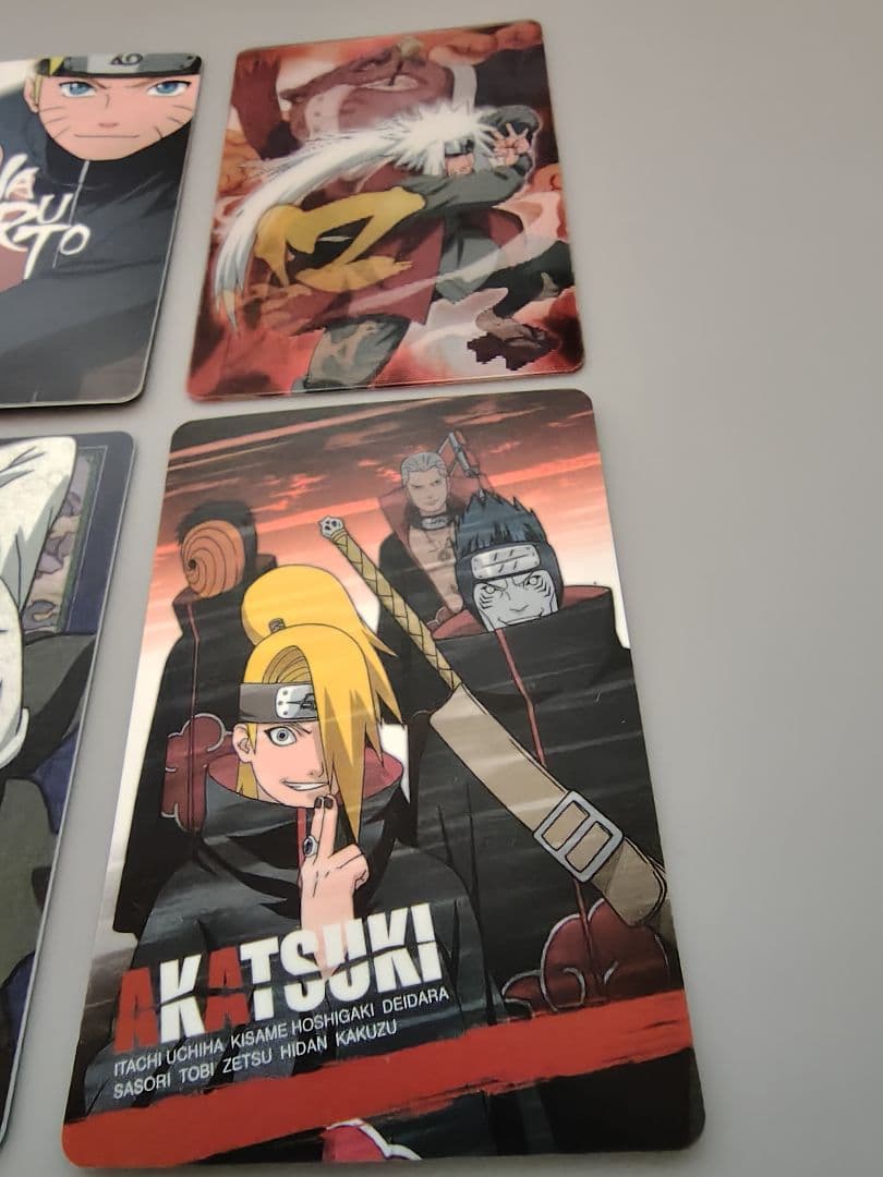 NARUTO カード　4枚セット