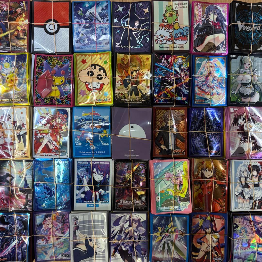 トレカスリーブ キャラスリーブのみ まとめ売り 100サイズ 約16kg