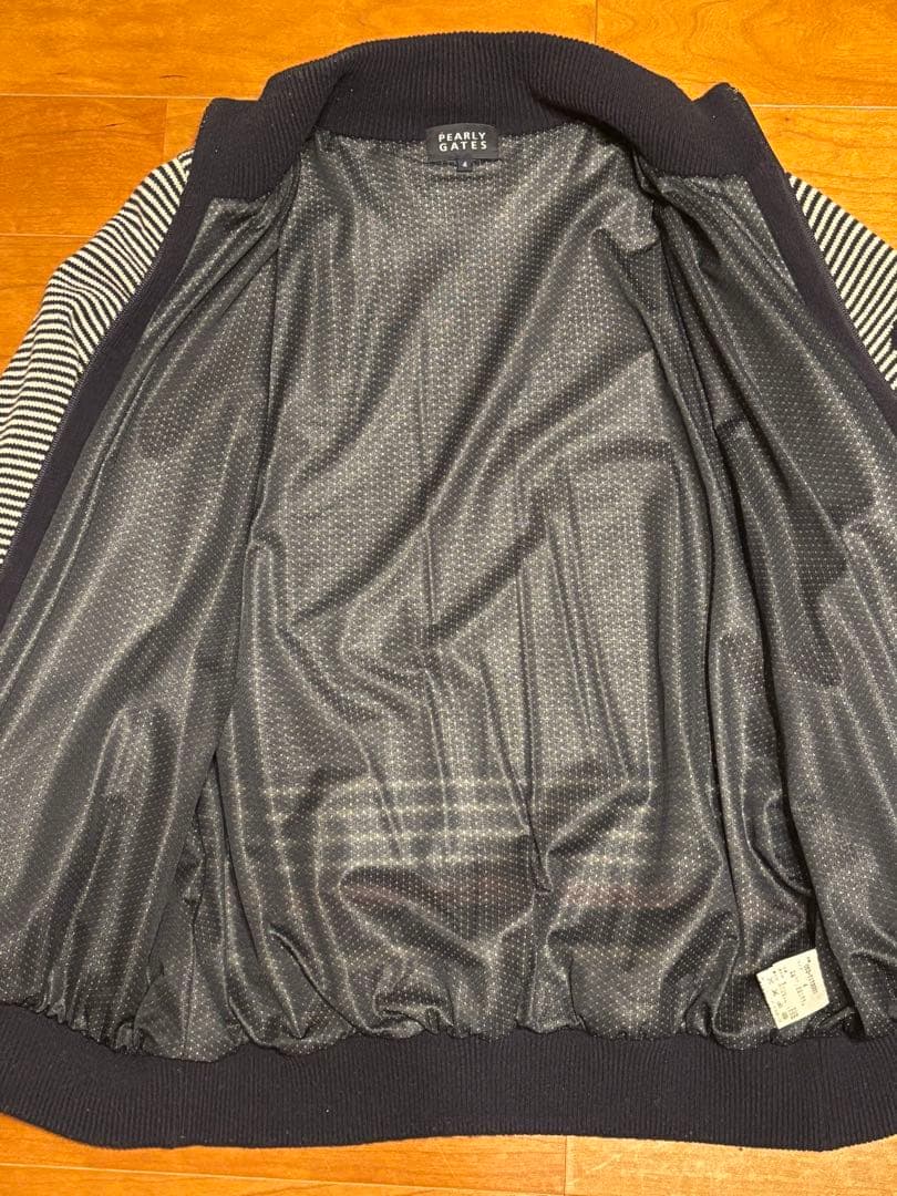 PEARLY GATES パーリーゲイツ ニットジップアップジャケット サイズ4