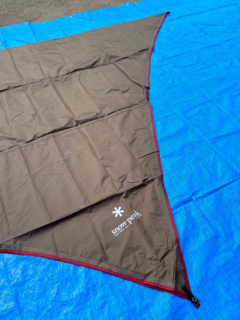 【美品】スノーピーク コネクトタープヘキサ グレー FES-265