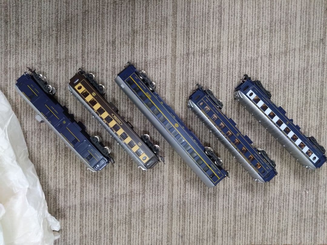 鉄道模型　HOゲージ　LIMA リマ オリエントエクスプレス 客車 まとめて５両