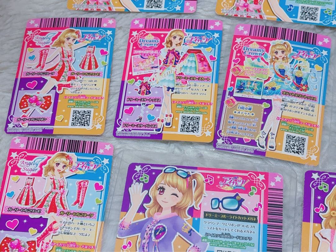 アイカツカード オデットスワン エンジェルアリス ホワイトスカイヴェール まとめ