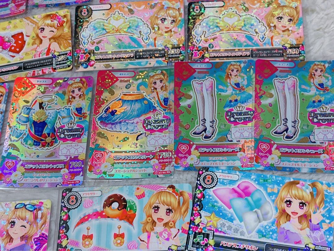 アイカツカード オデットスワン エンジェルアリス ホワイトスカイヴェール まとめ