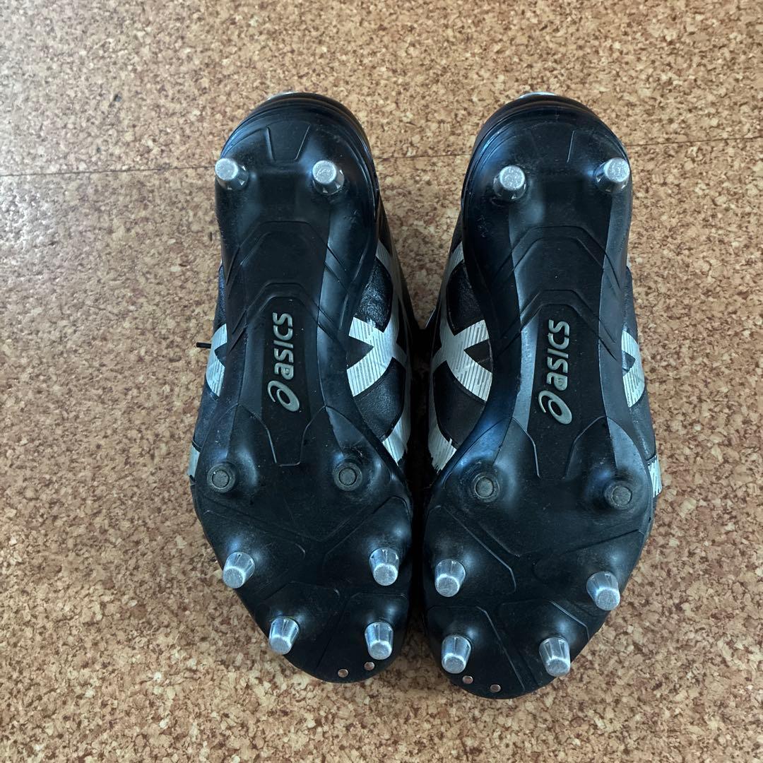 asics サッカーシューズ 黒 鉄スパイク　取り替え