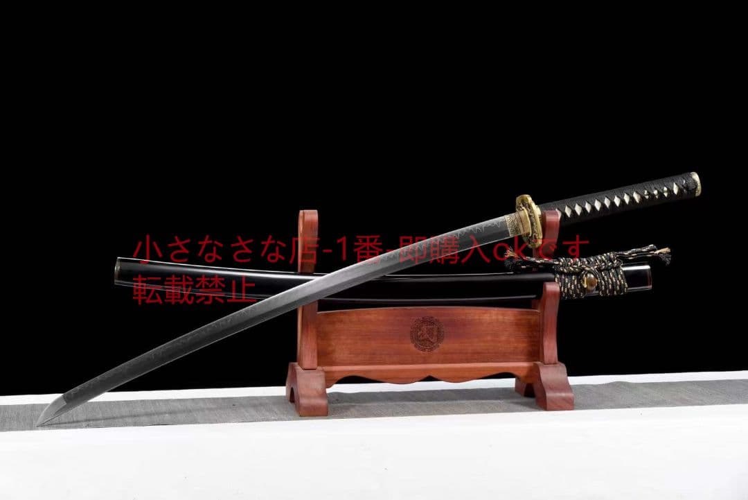 銅装T 10焼刃牛角鞘『嫦娥奔月』古兵器 武具 刀装具 日本刀 模造刀 居合刀