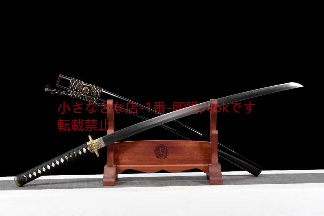 銅装T 10焼刃牛角鞘『嫦娥奔月』古兵器 武具 刀装具 日本刀 模造刀 居合刀