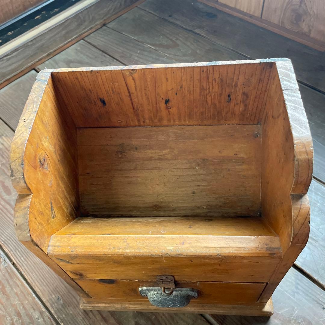 レア　アンティーク　レトロ　銭箱　当時物　希少品　小物入れ