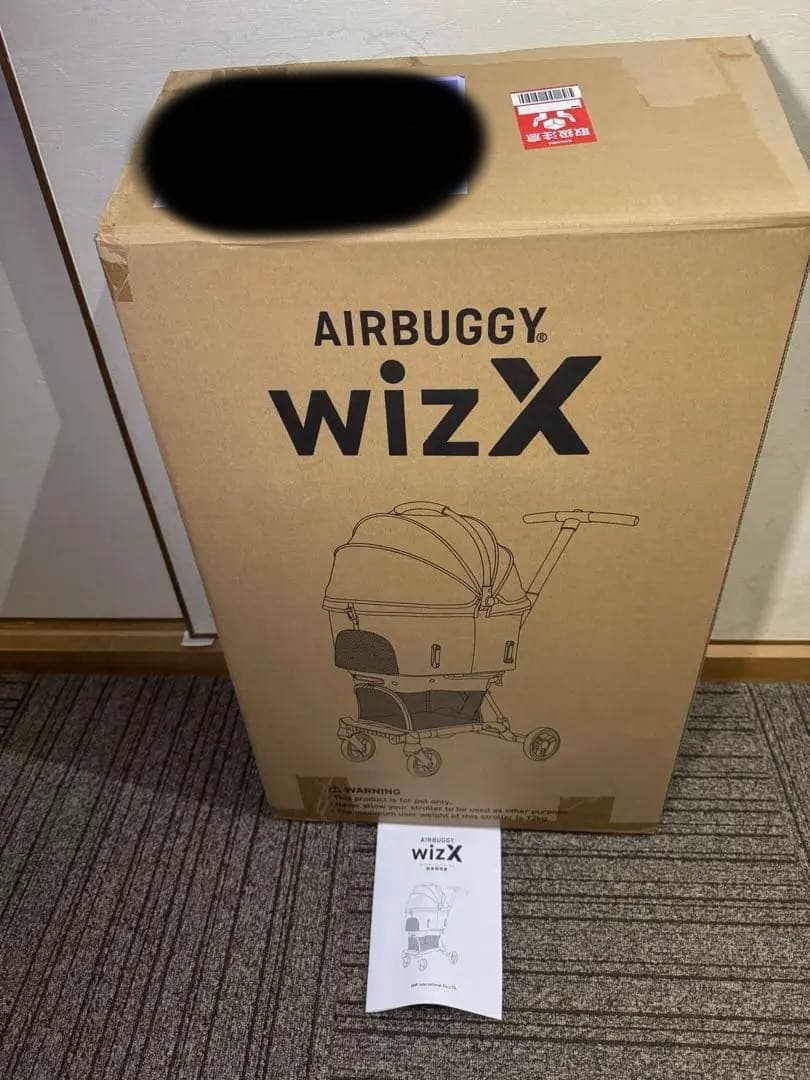 AirBuggy エアバギー　wiz Ｘ　専用マット付　美品