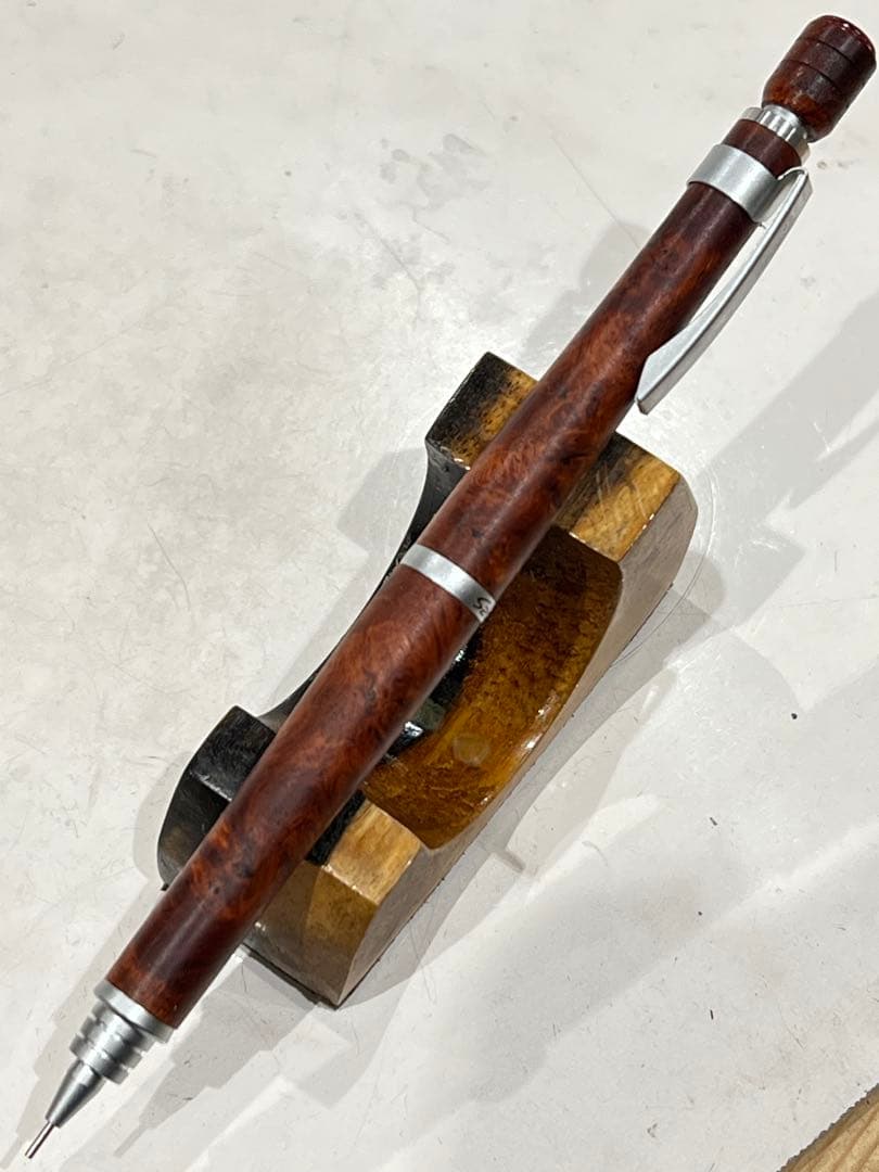 ヒンメルもういなかったわ、　S20 本花梨瘤６番　ノックボタン本花梨瘤