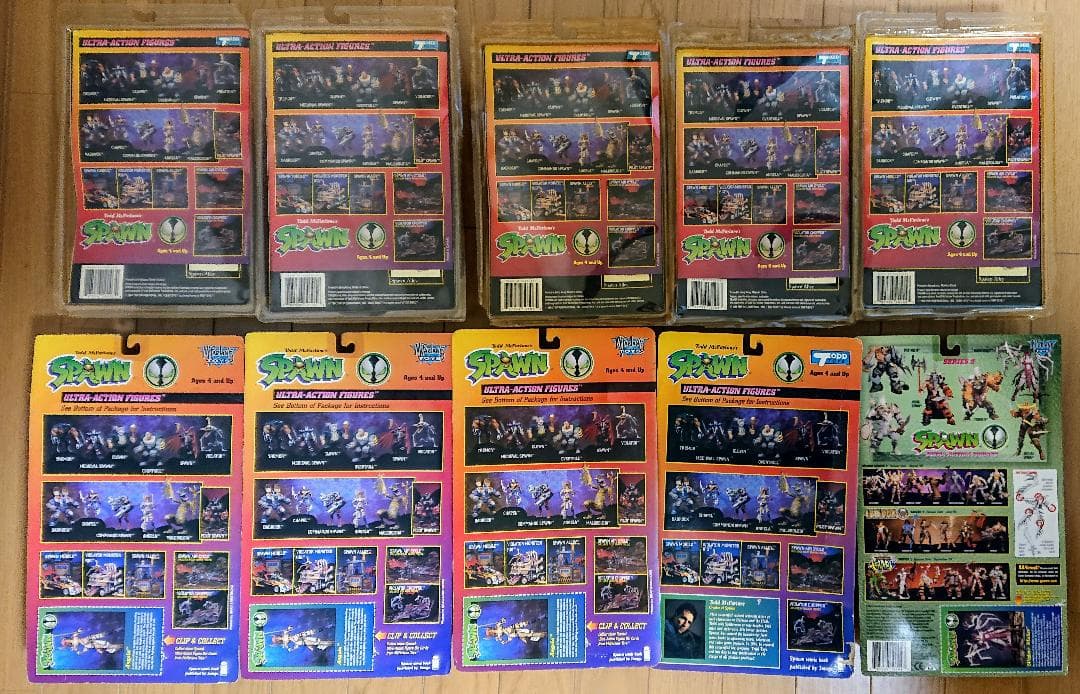 SPAWN スポーン ウルトラアクションフィギュア 10体セット【未開封】