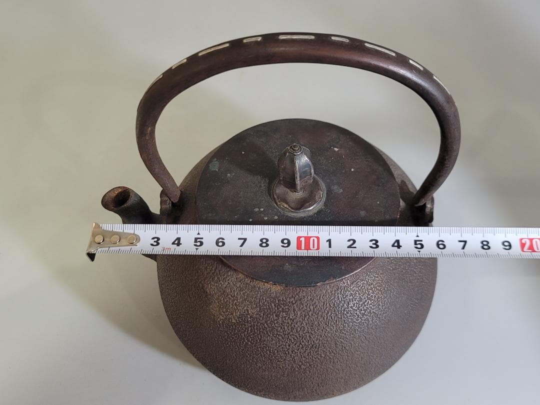 雲色堂 和田美之助造 鉄瓶 時代物