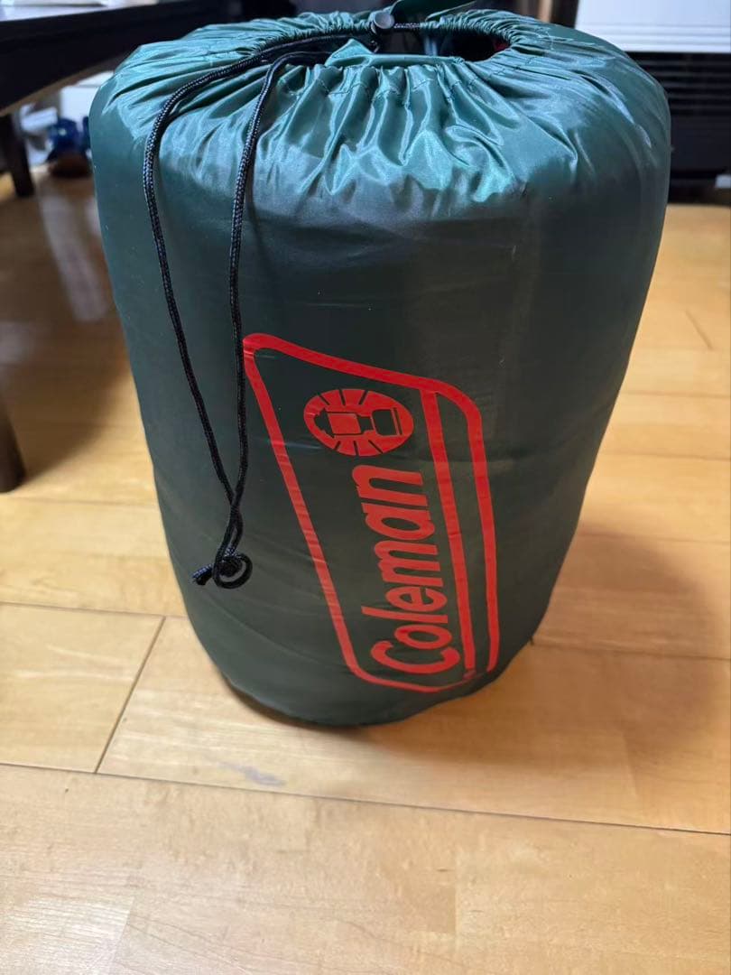 三点まとめ売り　コールマン　シュラフ　枕付き　アーガイル