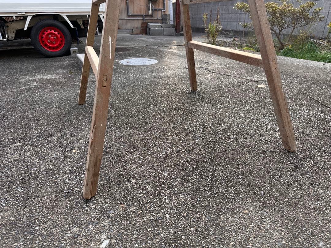 木製脚立 6段 ナチュラルウッド