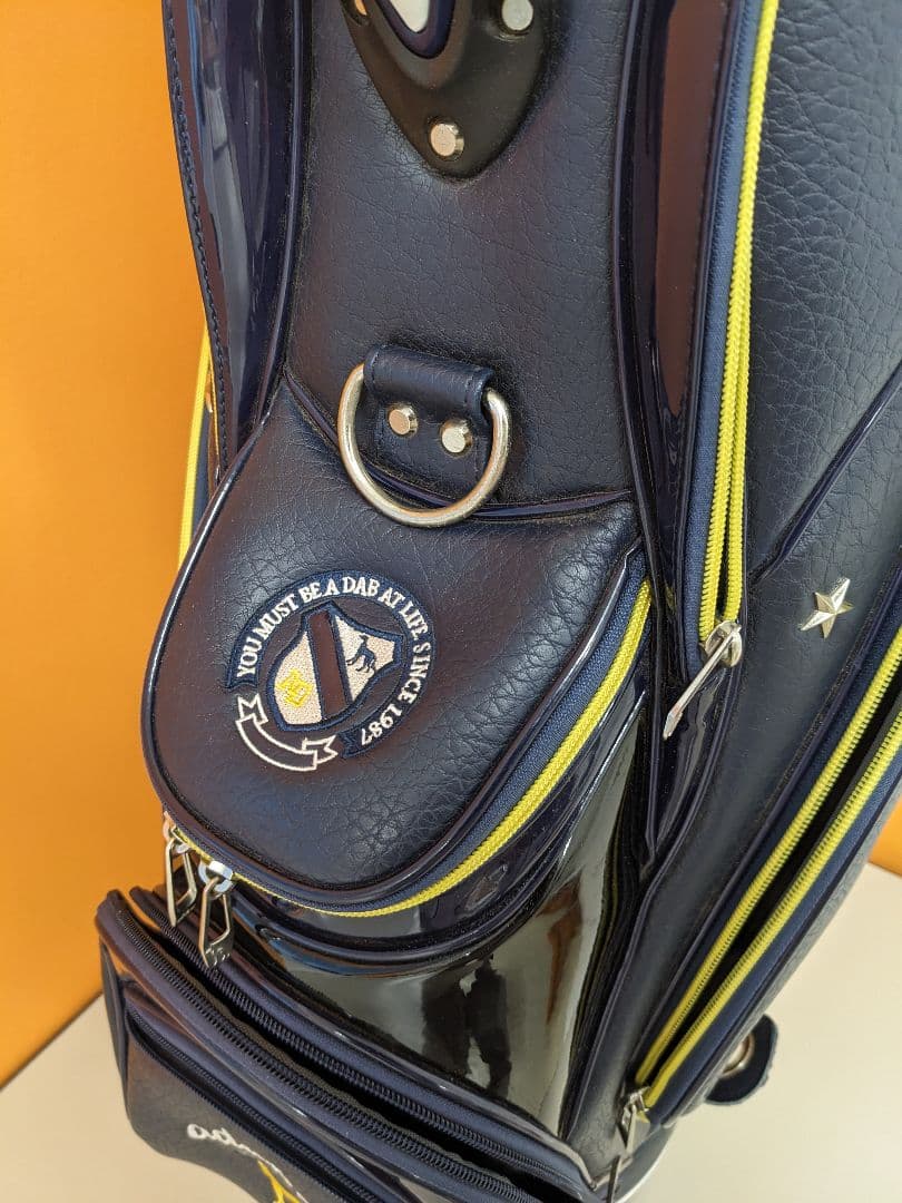 ❶ アダバット adabat AD87 合皮 ネイビー　キャディーバッグ