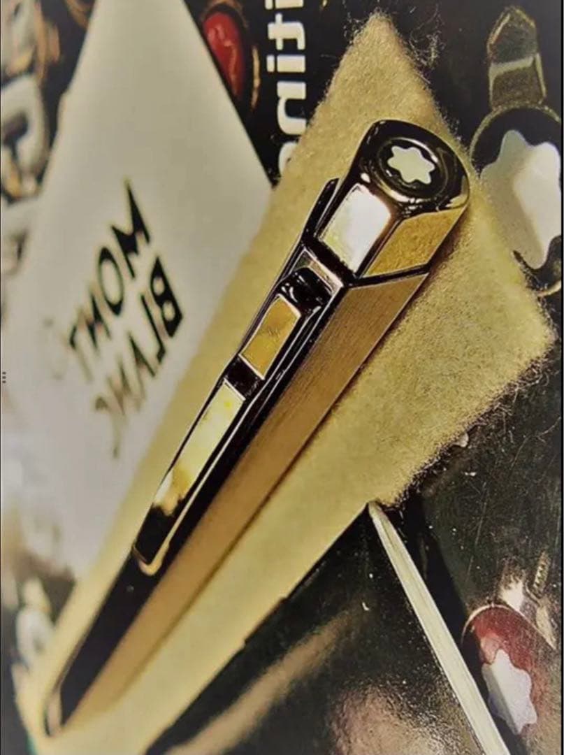 モンブラン　★１本は欲しい総金張りチタンボディ★稀少な価値ある逸品No20280