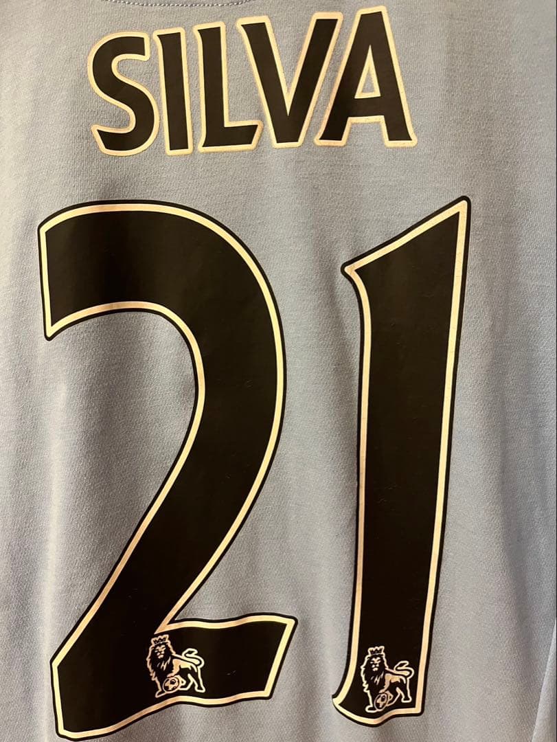 ☆激レア☆マンチェスター・シティ 2011/12 ダビド・シルバ ユニフォーム