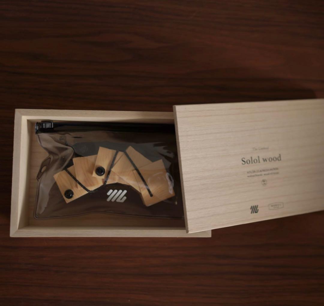 新品未使用　solol wood (松) ソルオル ウッド　pine