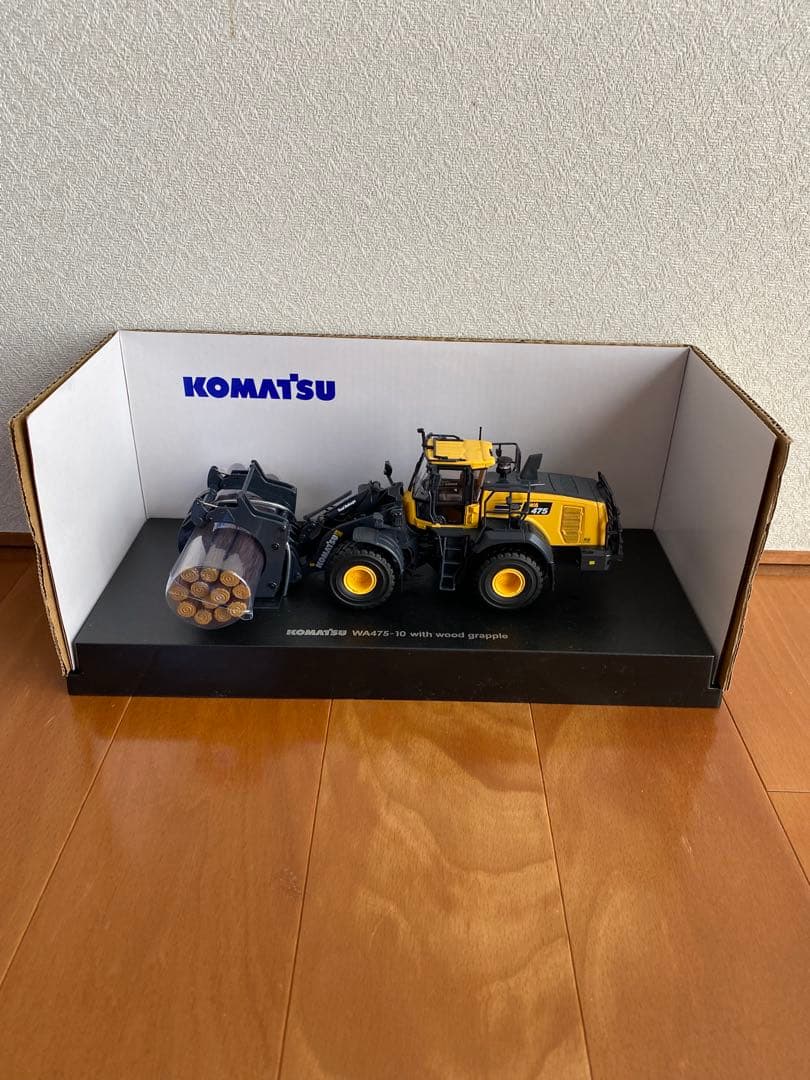 コマツ ミニチュア ＷＡ４７５-１０　新品