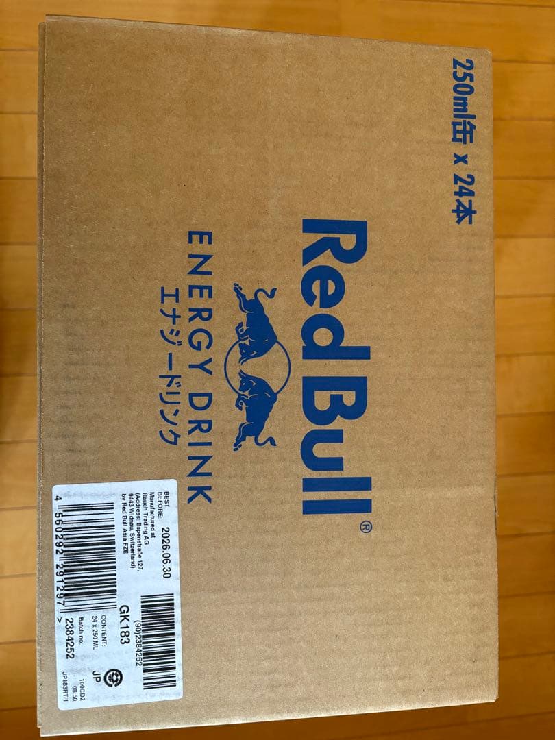 Red Bull エナジードリンク 250ml 24本入　3箱