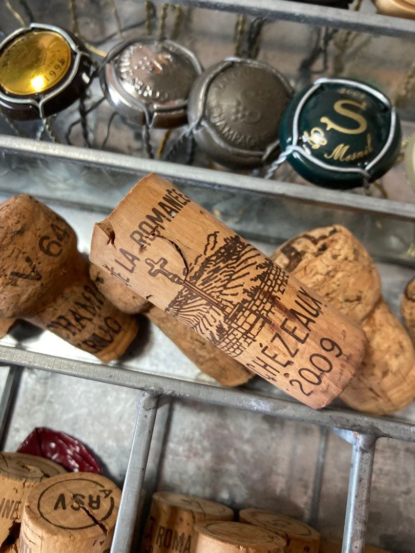 DRC エシェゾー　2009 空き瓶＋コルク