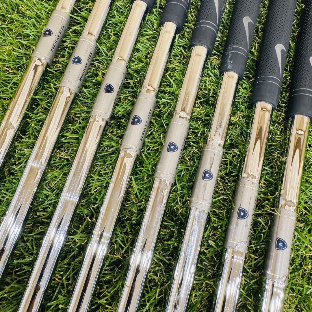 【タイガー・ウッズモデル】NIKE FORGED BLADE アイアンセット