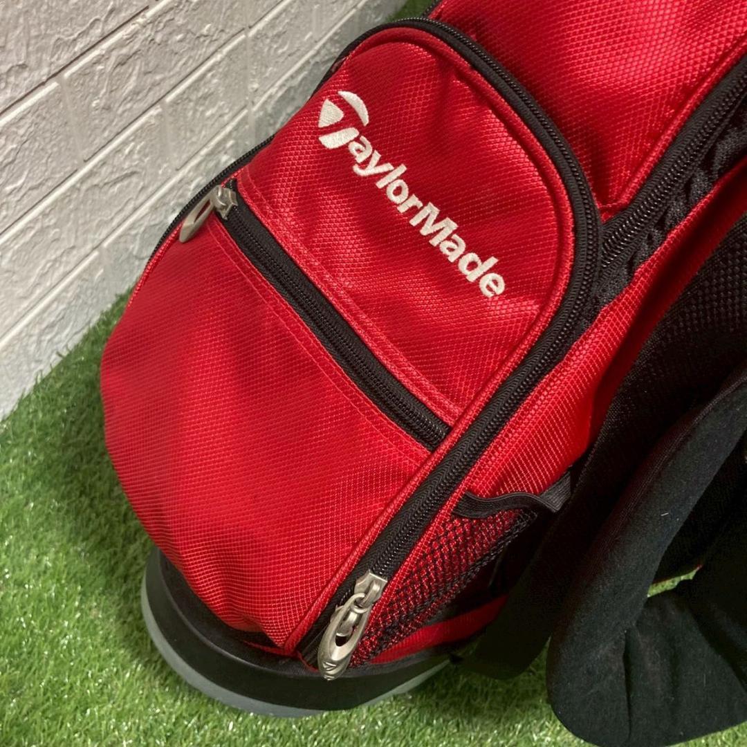 【美品】TaylorMade テーラーメイドキャディバッグ　スタンド式