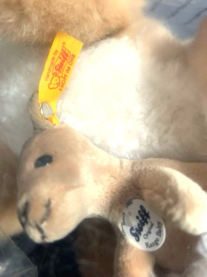 【大特価セール✨カンガルーのカンゴと赤ちゃん】新品未開封 Steiff 出産祝い