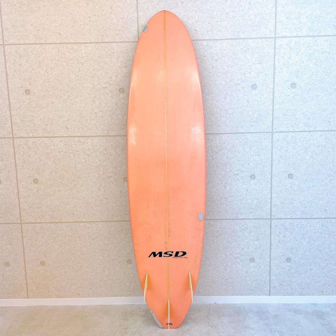 MSD サーフボード 7’3 ファンボード ケース・DAKINEリーシュ付き