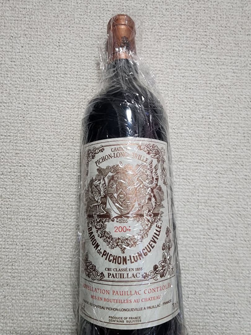 希少‼パーカーポイント93‼ シャトー ピション ロングヴィル バロン2004