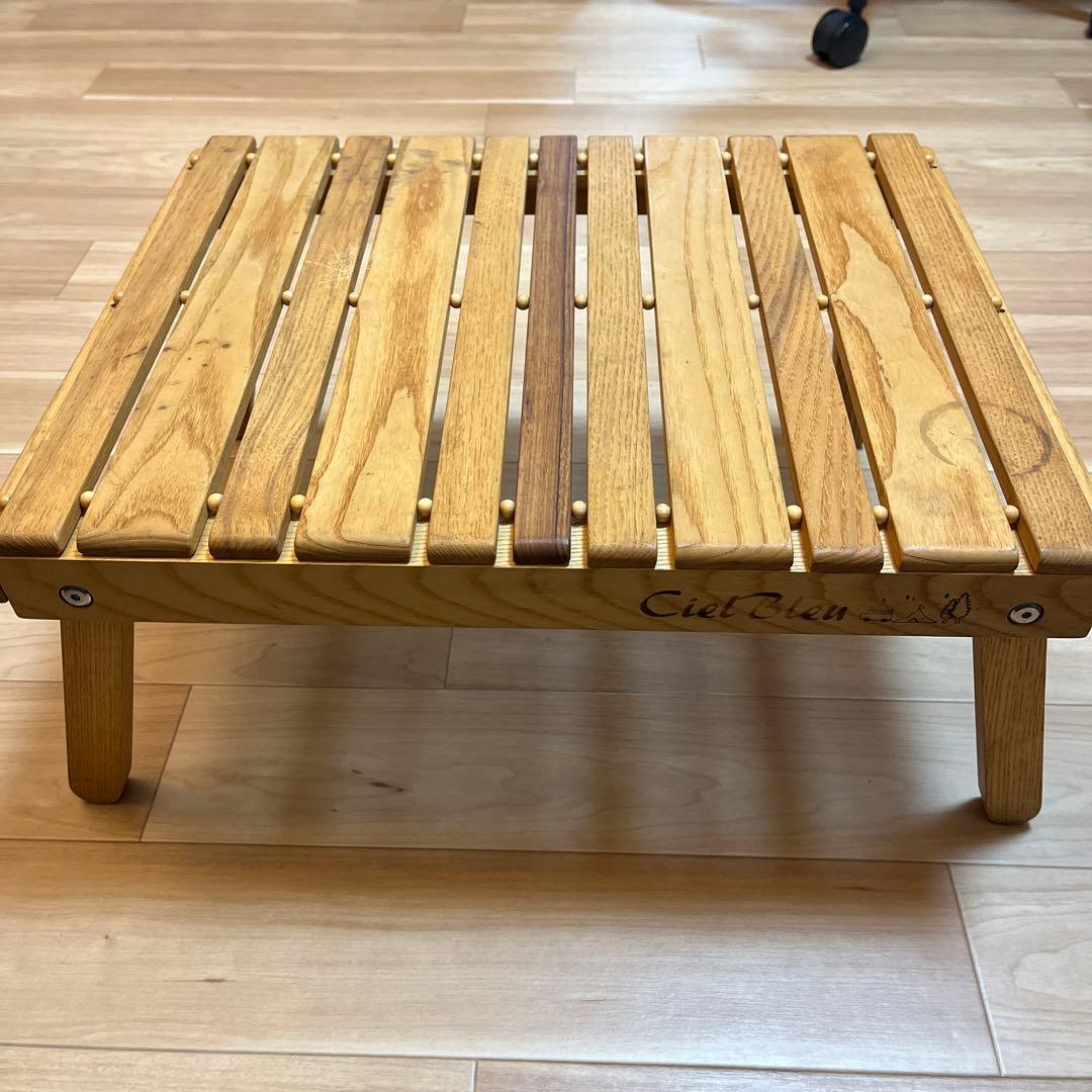 2 シエルブルー　ciel bleu テーブル　ロールトップテーブル　Mサイズ