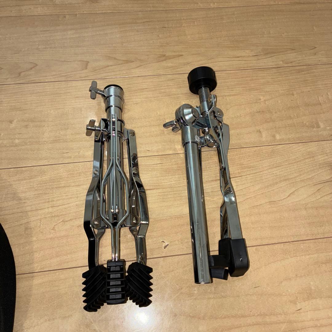 スネアドラム　panda ケース　スタンド付き