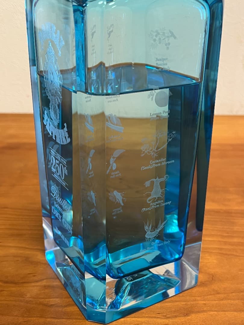 値下げ　ボンベイ・サファイア　ジン　250周年記念ボトル 世界500本 限定品