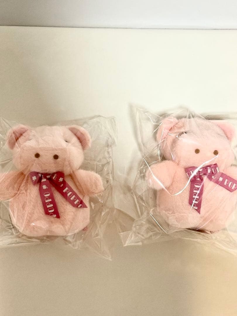 新品未使用 2個セット ポッポちゃん カバ Sサイズ ぬいぐるみ